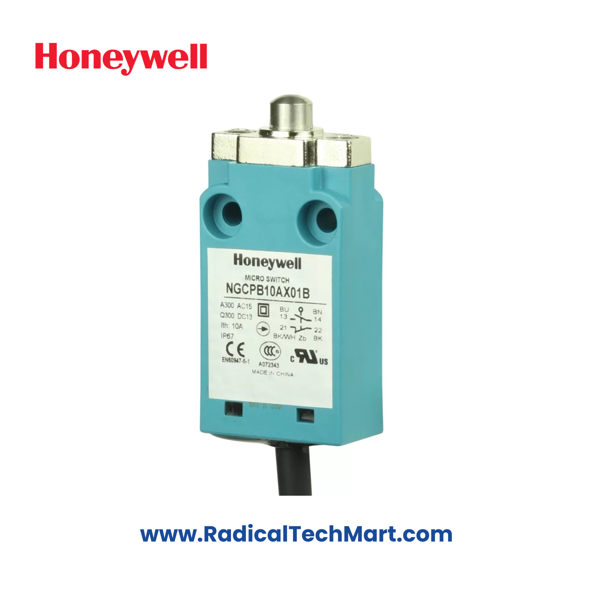 NGCPB10AX01B Honeywell Limit Switch NGCPB10AX01B Honeywell Limit Switch