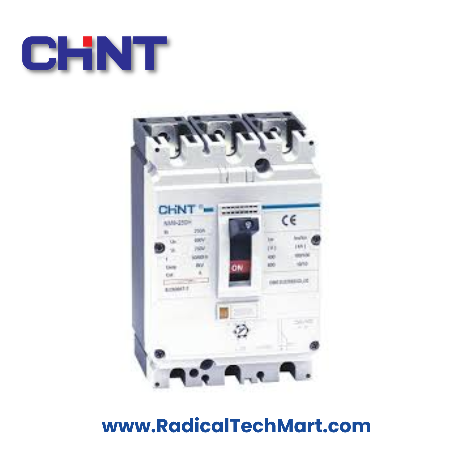 Chint NM1 125H 50kA 3Pole MCCB for Industrial Protection