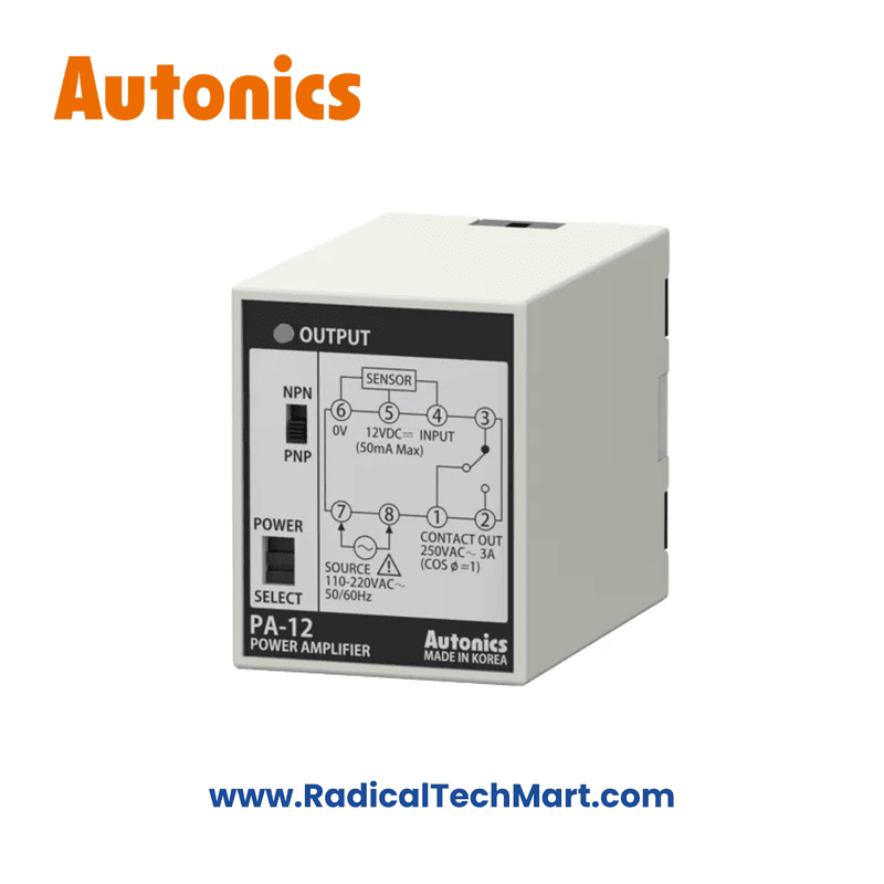 PA-12 Autonics Sensor Controller PA-12 Autonics Sensor Controller
