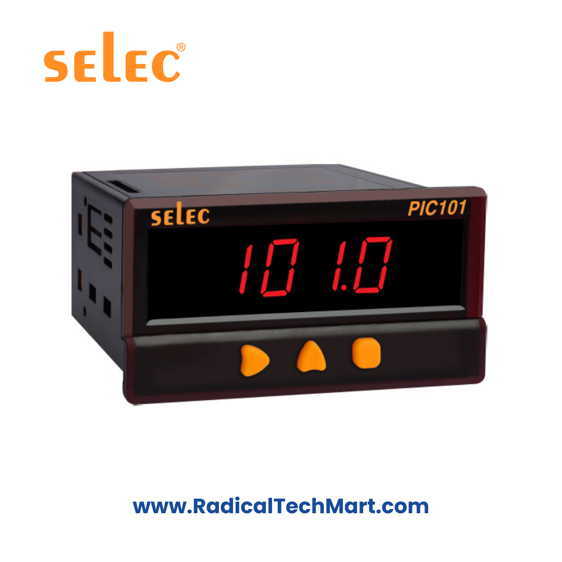 Selec PIC101N 4-Digit Process Indicator with Universal Input