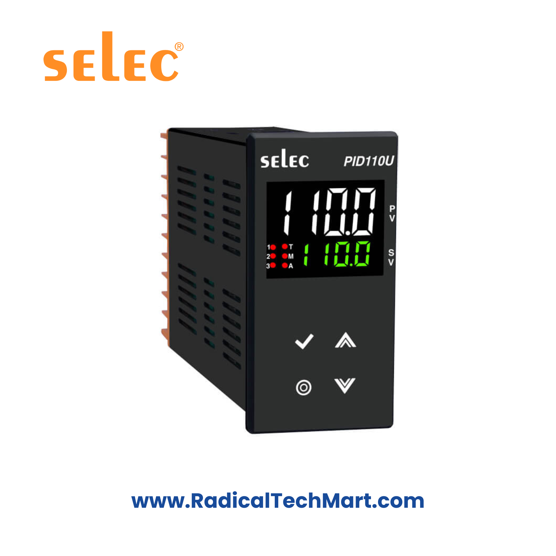 Selec PID110-U Universal PID Controller with Dual Display and RS485 Communication Selec PID110-U Universal PID Controller with Dual Display and RS485 Communication