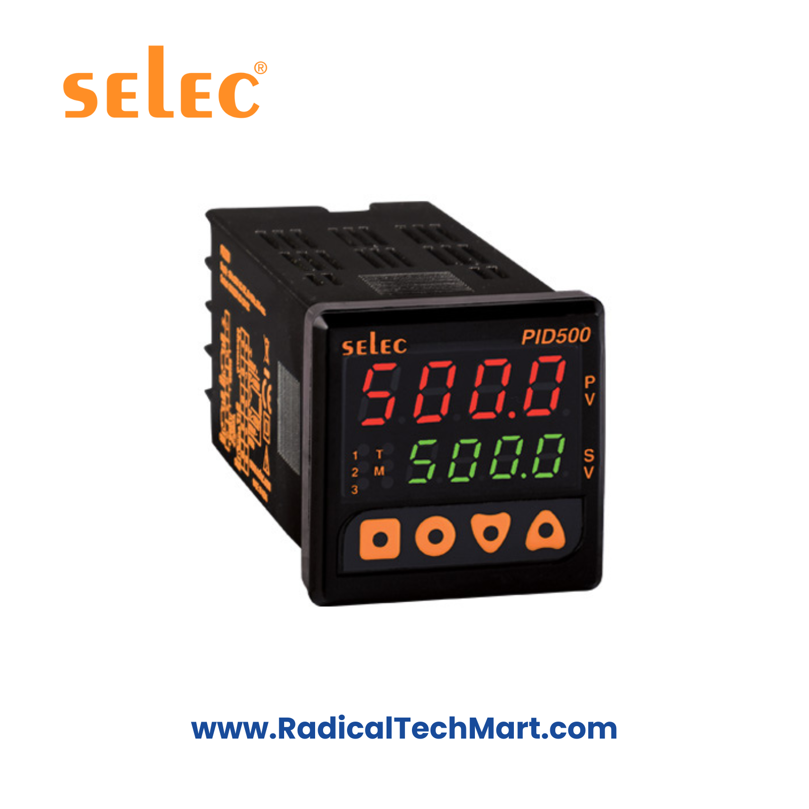 Selec PID500 Advanced PID Temperature Controller with Dual Display