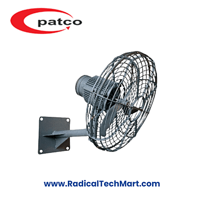 Patco FLP Wall Mounting Fan for Hazardous Industrial Areas – Sizes 18”, 24”, 30”