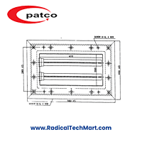 Patco FLP/WP Bottom Openable Clean Room Fitting with Toughened Glass for Hazardous Areas