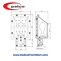 Patco FLP/WP Bulk Head Fitting – Flameproof Light with Die Cast Body for Hazardous Areas Patco FLP/WP Bulk Head Fitting – Flameproof Light with Die Cast Body for Hazardous Areas