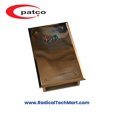 Patco FLP/WP Clean Room Push Button Station with SS304 Cover for Explosive and Sterile Zones