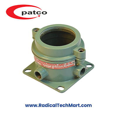 Patco FLP/WP Direct Entry Instrument Enclosure with Glass Window for Hazardous Areas