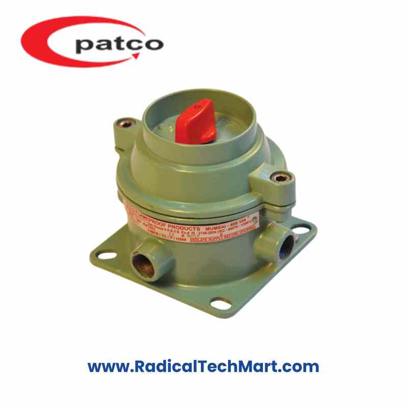Patco FLP/WP Direct Entry Rotary Switch – Zone 1 & 2 Flameproof Switch for Hazardous Areas Patco FLP/WP Direct Entry Rotary Switch – Zone 1 & 2 Flameproof Switch for Hazardous Areas