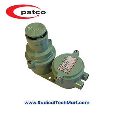 Patco FLP/WP Hooter – Explosion-Proof Hooter with LED Flasher Option