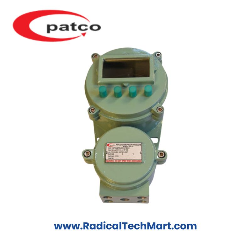 Patco FLP/WP Instrument Enclosure with Glass Window and Push Buttons for Hazardous Areas Patco FLP/WP Instrument Enclosure with Glass Window and Push Buttons for Hazardous Areas