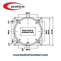 Patco 220mm FLP/WP Flameproof Junction Box for Hazardous Areas