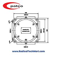 Patco FLP/WP Junction Box 250mm Dia for Hazardous Areas Patco FLP/WP Junction Box 250mm Dia for Hazardous Areas