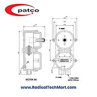 Patco FLP/WP Only Start Push Button Station with Green Button for Zone 1 & 2 Hazardous Areas Patco FLP/WP Only Start Push Button Station with Green Button for Zone 1 & 2 Hazardous Areas
