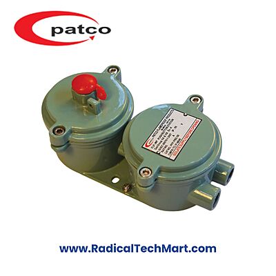 Patco FLP/WP Only Stop Push Button Station – Emergency Stop for Hazardous Areas