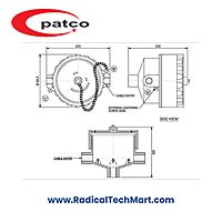 Patco FLP/WP Thermocouple Head – Flameproof, IP65 Die-Cast Aluminum Housing Patco FLP/WP Thermocouple Head – Flameproof, IP65 Die-Cast Aluminum Housing
