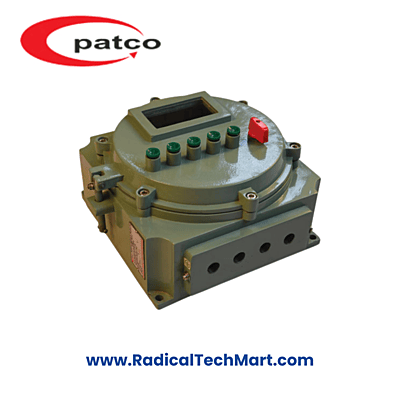 Patco FLP/WP Weigh Indicator – 250mm Dia Explosion-Proof Industrial Weighing Device