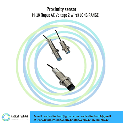 M-18 (Input AC Voltage 2 Wire) LONG RANGE  Proximity sensor