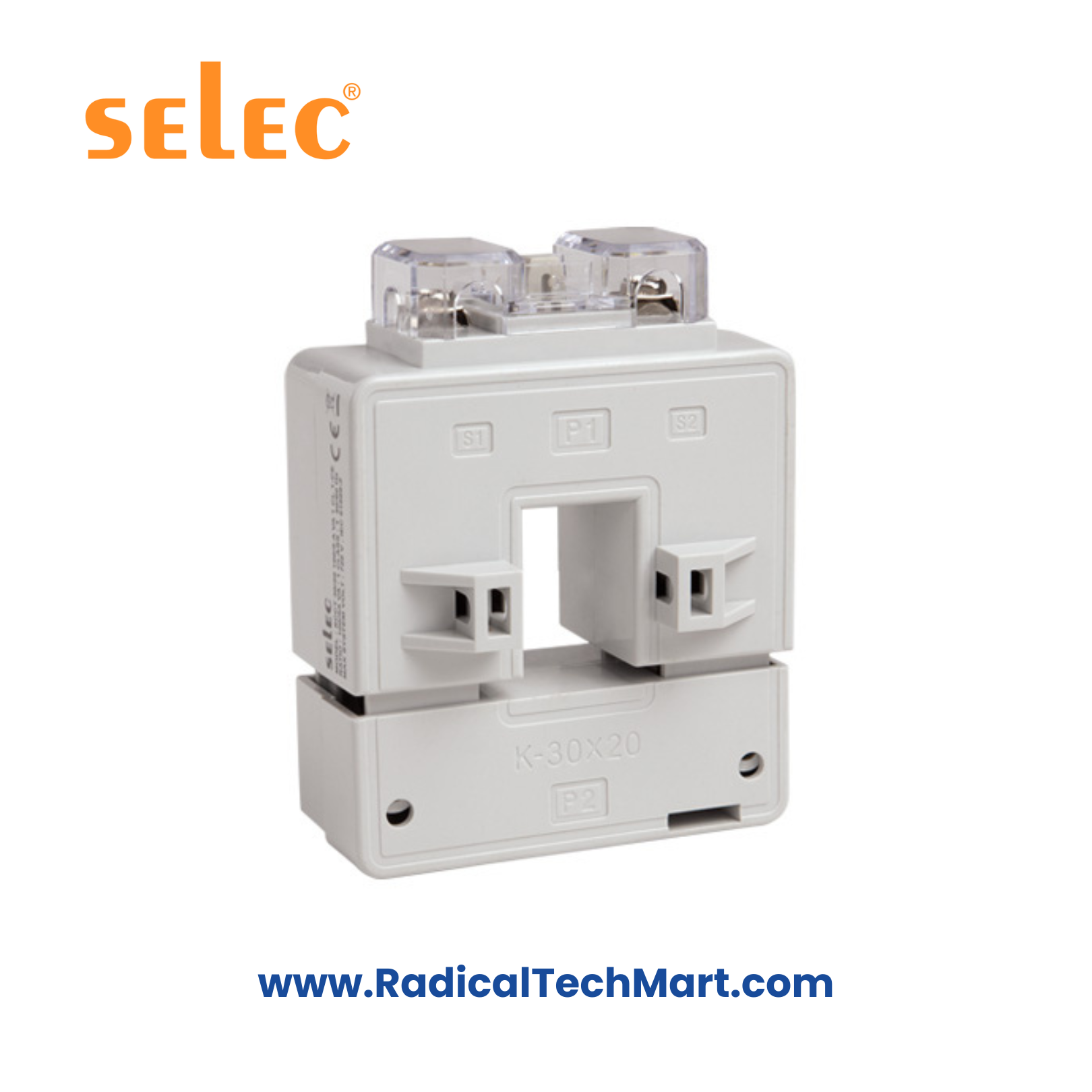Split Core Current Transformer (SCCT) – Polycarbonate Housing, CE Certified