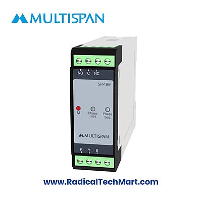 Multispan SPP-99 Single Phase Protection Device – Compact Voltage Monitoring Timer