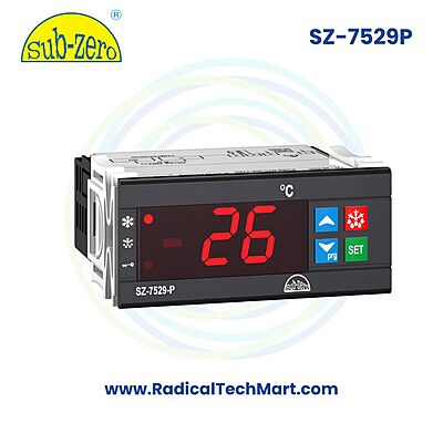 SZ-7529 Series | Freezer Temperature Controller with 20A Relay & OFF Cycle Defrost