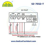 SZ-7552T | Dual Compressor Temperature Controller with Load Sharing & Surge Protection