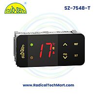SZ-7548T | Panel AC Temperature Controller with 20A Relay & Door Fault Input