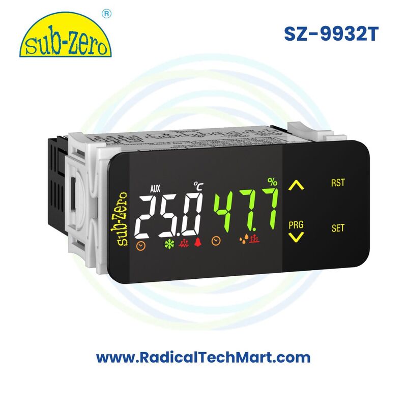 SZ-9932T | Temperature & Humidity Controller with Dual Display & Sensor Flexibility