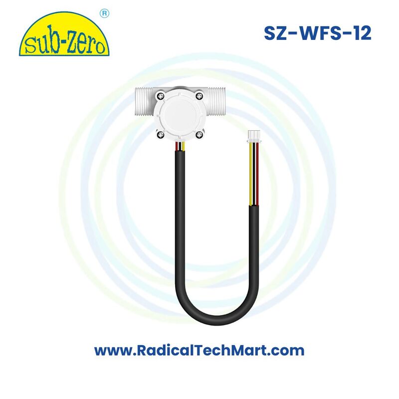 SZ-WFS-12 | Water Flow Sensor with 1/2″ Connection & 2–25 LPM Range