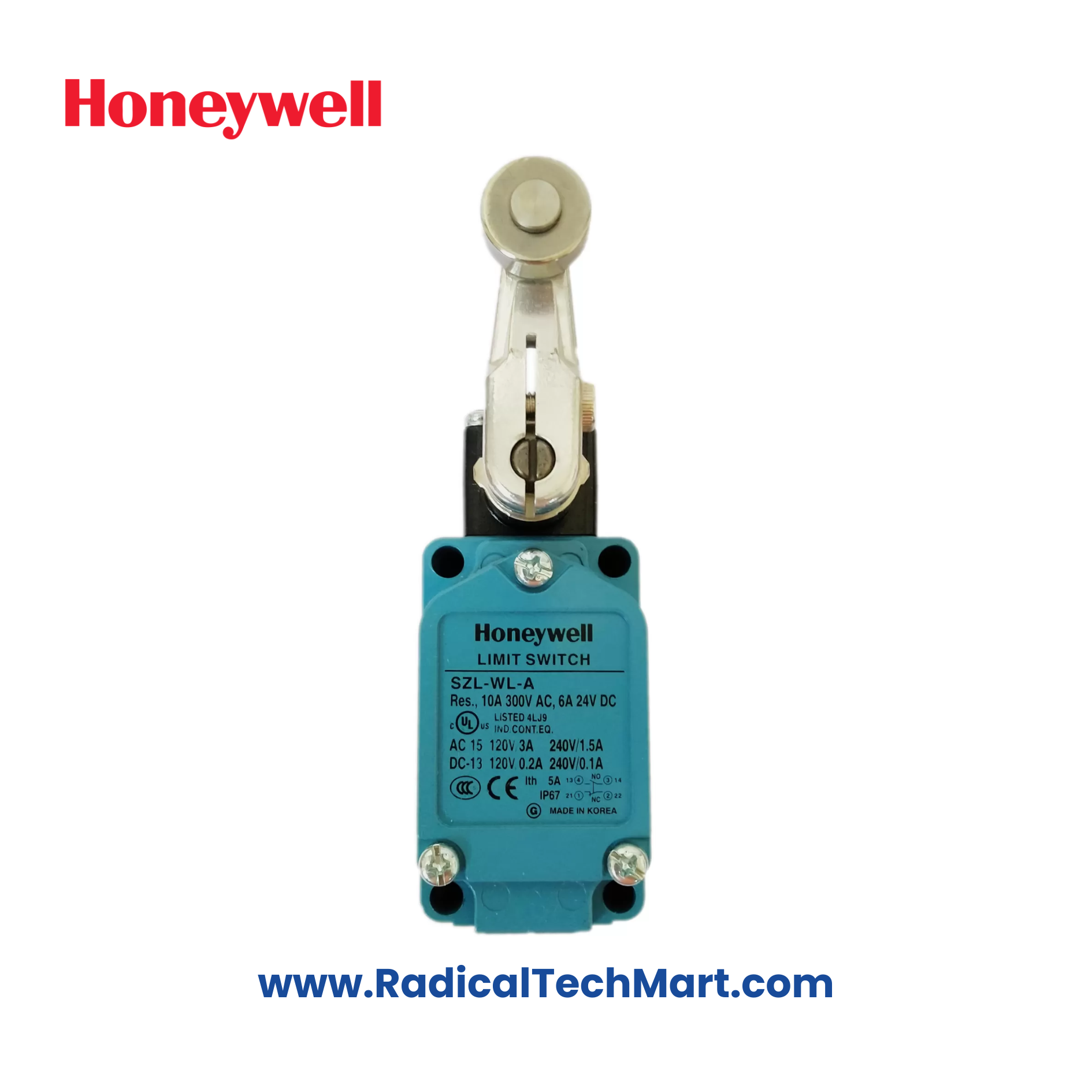 SZL- WL Series Honeywell Limit Switch