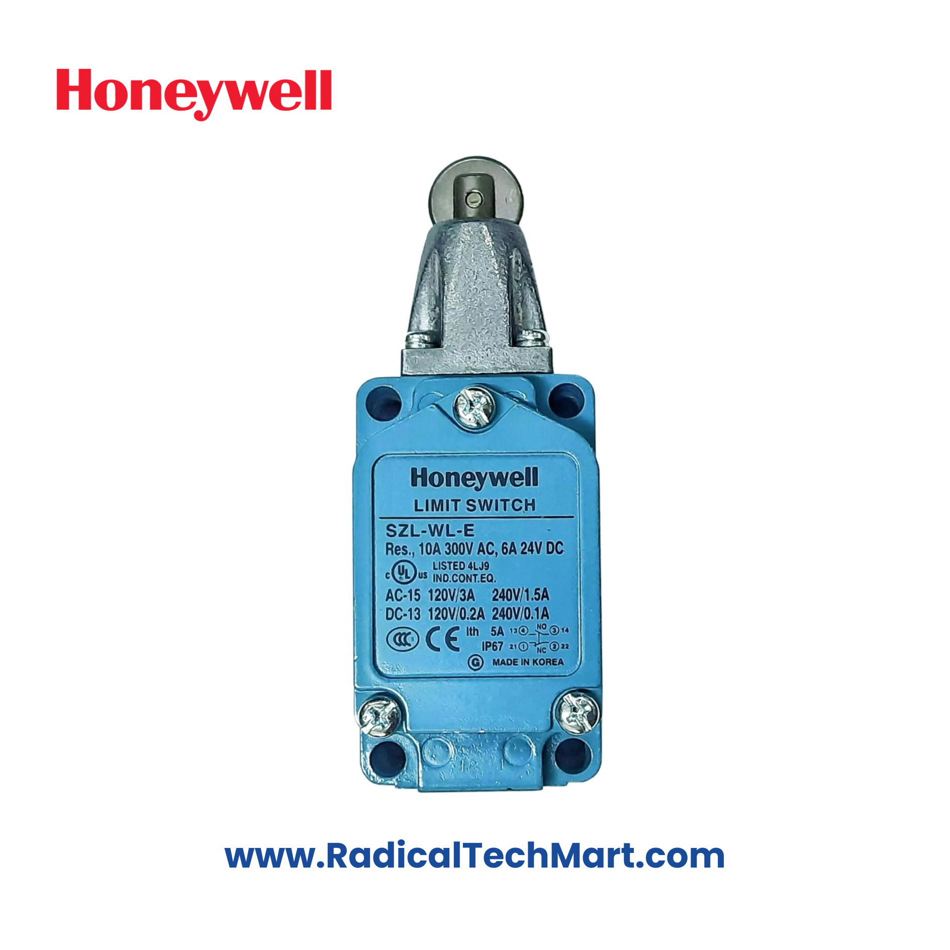 SZL- WL Series Honeywell Limit Switch