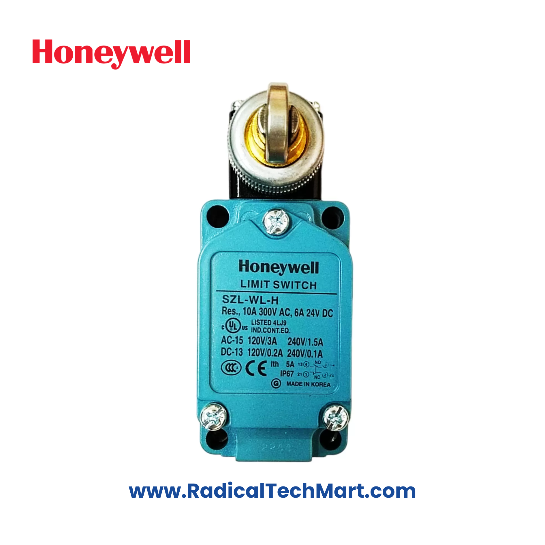 SZL- WL Series Honeywell Limit Switch