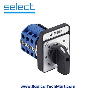 Select Voltmeter Selector Switch