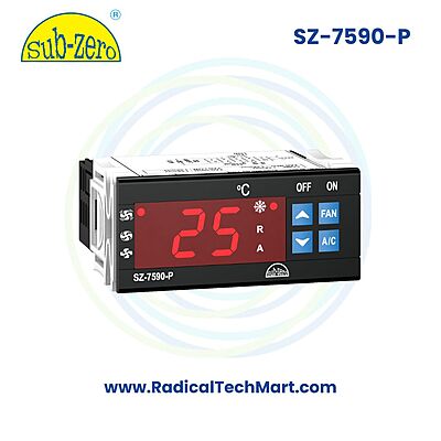 SZ-7590-P | Sub-Zero Bus A/C Temperature Controller with 3 Fan Speeds & Cooling Output