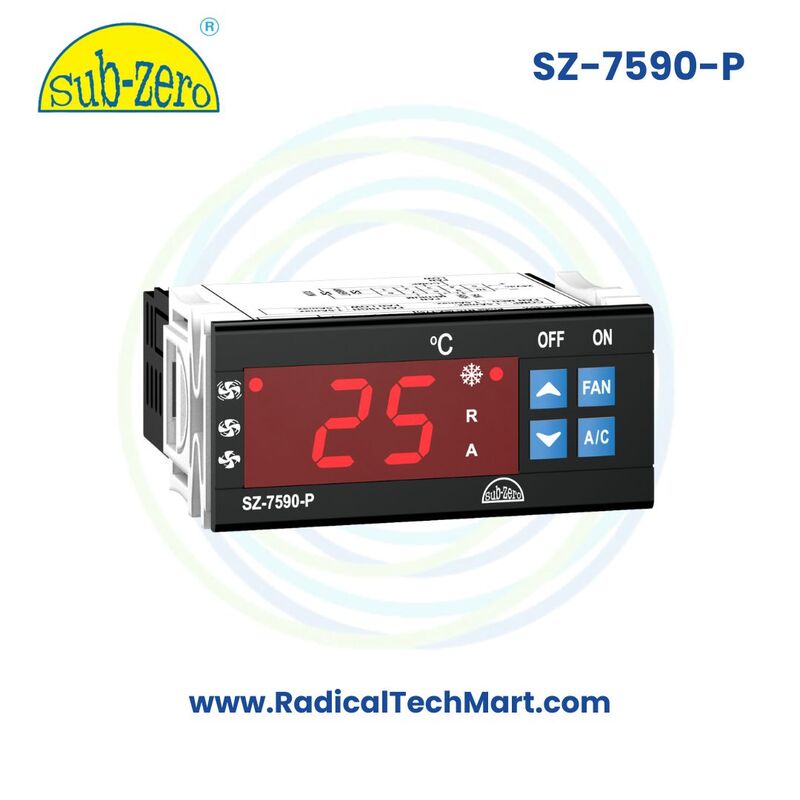 SZ-7590-P | Sub-Zero Bus A/C Temperature Controller with 3 Fan Speeds & Cooling Output