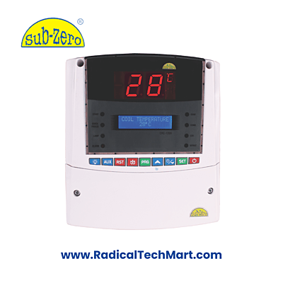SZ CRC-1200 Digital Temperature Controller - Front View with Dual Display