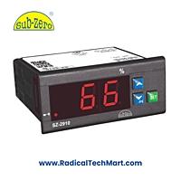 Sub-Zero SZ-2910 Digital Temperature Indicator front view with LED display and input ports