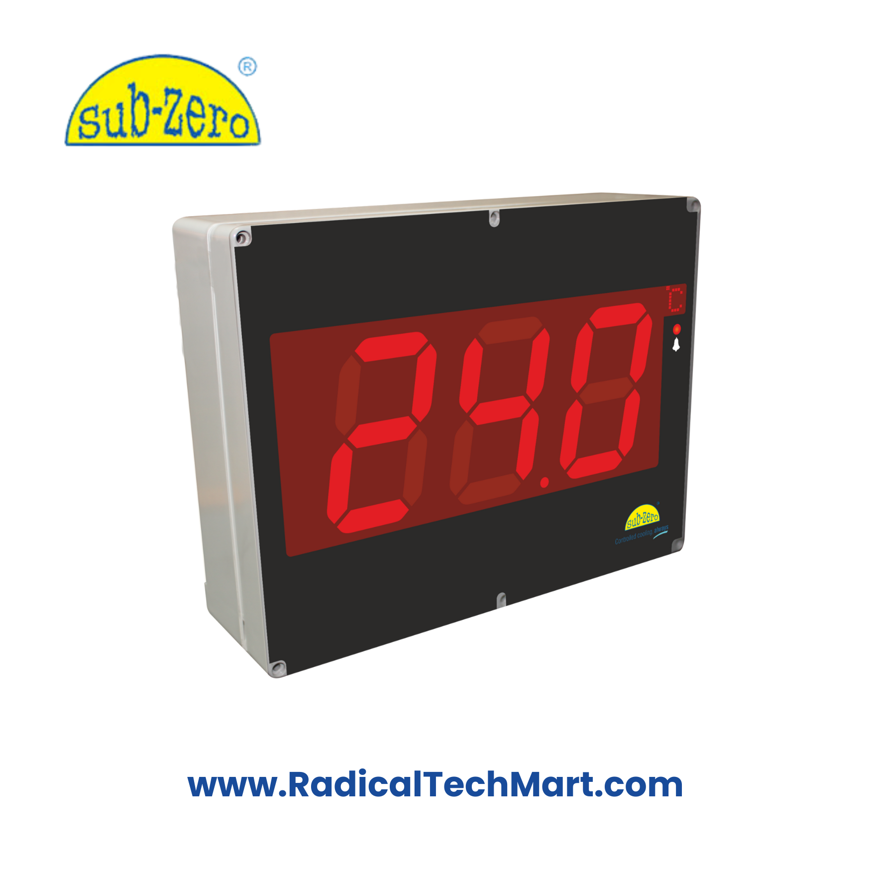 Sub-Zero SZ-81145 Digital Temperature Indicator – Front View Sub-Zero SZ-81145 Digital Temperature Indicator – Front View