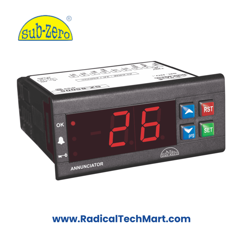 Sub-Zero SZ-85005 Digital Temperature Indicator with LED Display and IP65 Front Panel Sub-Zero SZ-85005 Digital Temperature Indicator with LED Display and IP65 Front Panel