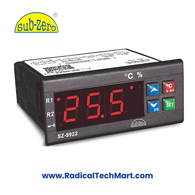 Sub-Zero SZ-9922 Digital Temperature & Humidity Controller Front View