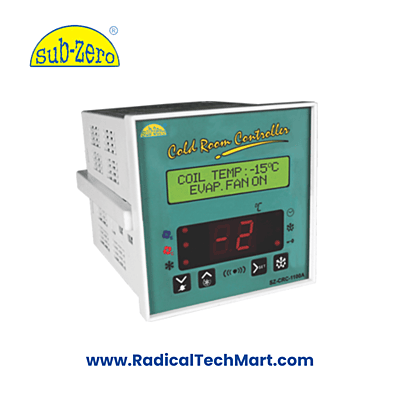 CRC-1100A Cold Room Temperature Controller – Front Display View