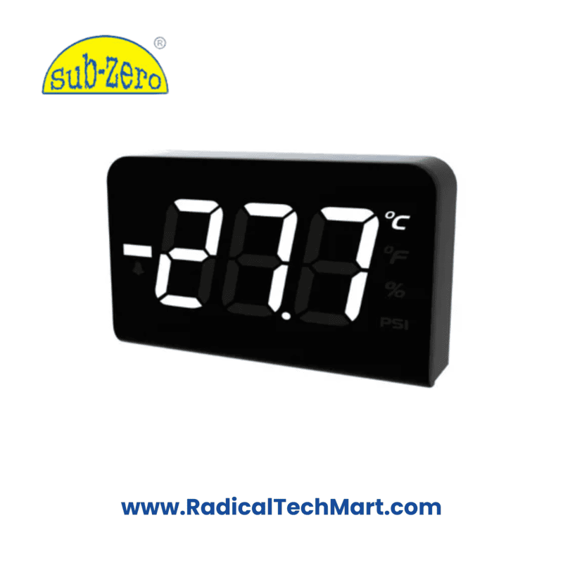 Subzero T-77 Digital Temperature Controller Front View Subzero T-77 Digital Temperature Controller Front View