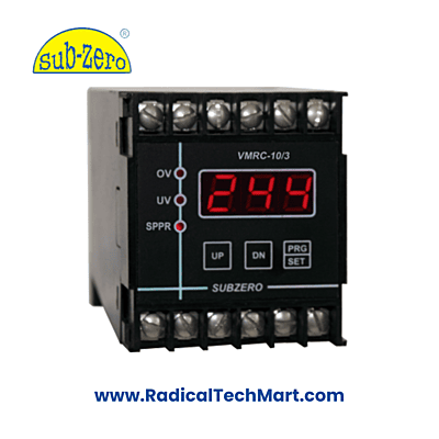 VMRC 10/1 & VMRC 10/3 Voltage Monitoring Relay by PVR Controls