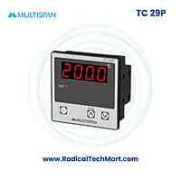 Multispan TC-29P & TC-49P Single Display PID Temperature Controller | Relay + SSR Output