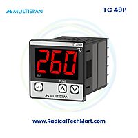 Multispan TC-29P & TC-49P Single Display PID Temperature Controller | Relay + SSR Output