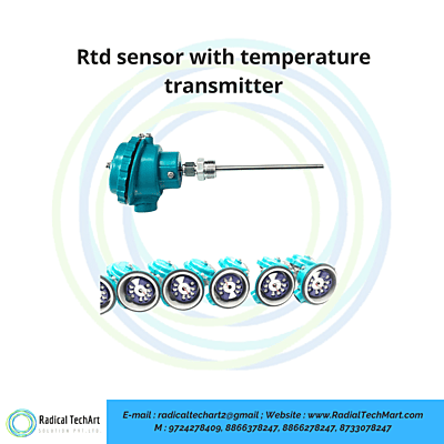 Rtd sensor with temperature transmitter