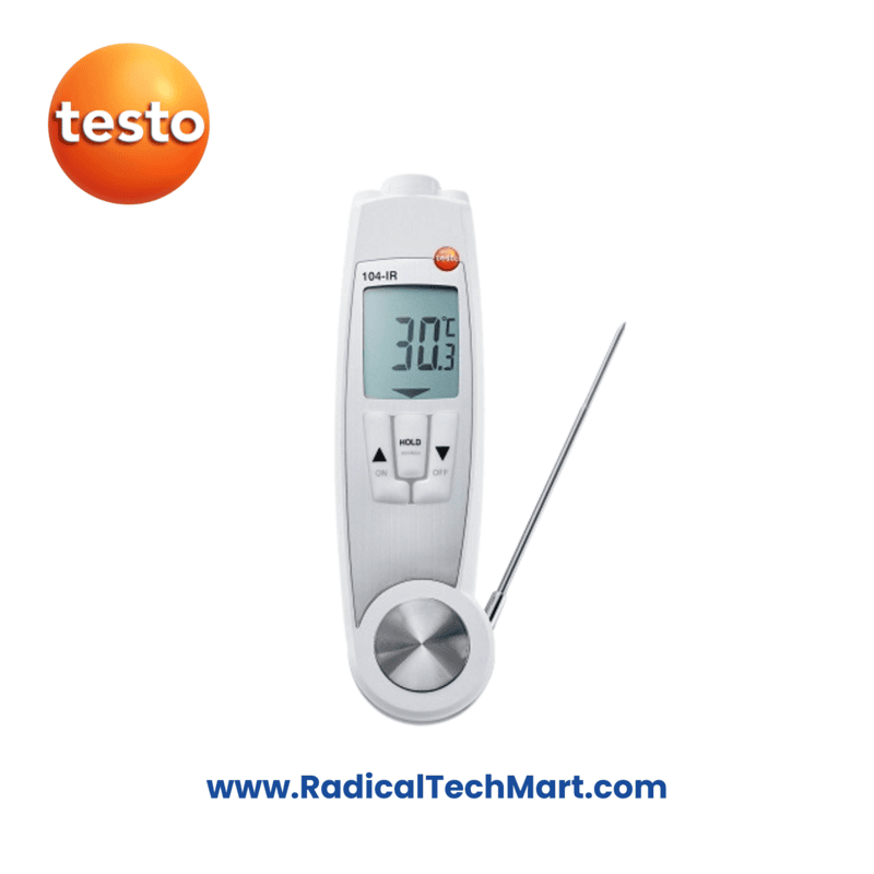 Testo 104-IR - Infrared/Penetration Food Thermometer (waterproof) Testo 104-IR - Infrared/Penetration Food Thermometer (waterproof)
