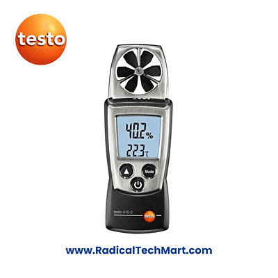 Testo 410-2 - Compact Vane Anemometer (+Humidity)