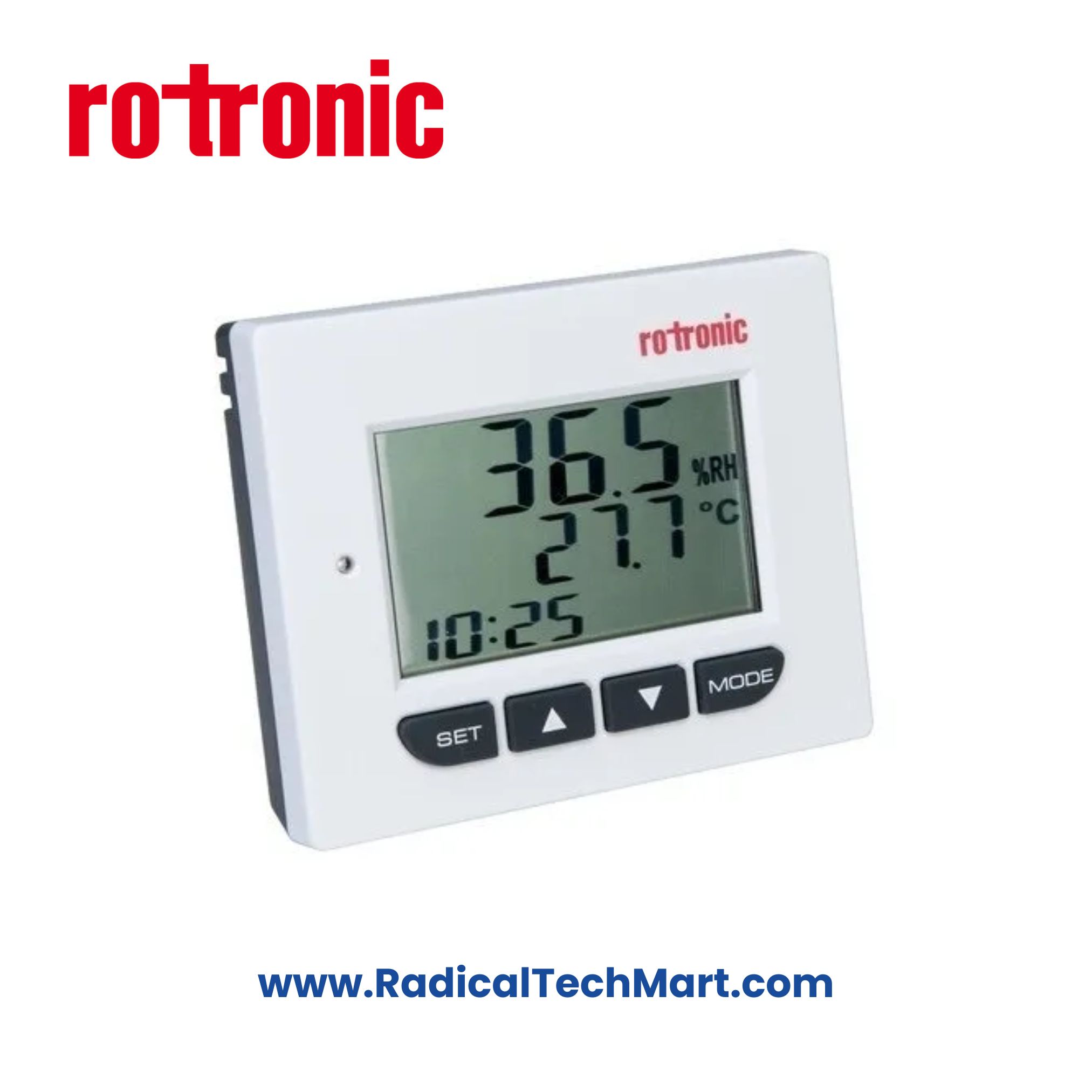 Rotronic HD1 Thermo Hygrometer for temperature, humidity & dew point monitoring