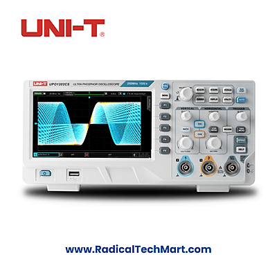 UNI-T UPO1202CS Oscilloscope 2 Channel, 200MHz