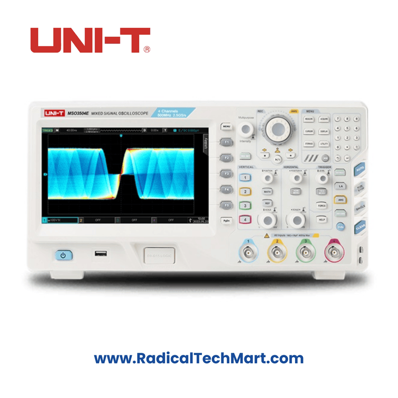 UNI-T UPO3354E Oscilloscope, 350 Mhz, 4 Channel UNI-T UPO3354E Oscilloscope, 350 Mhz, 4 Channel